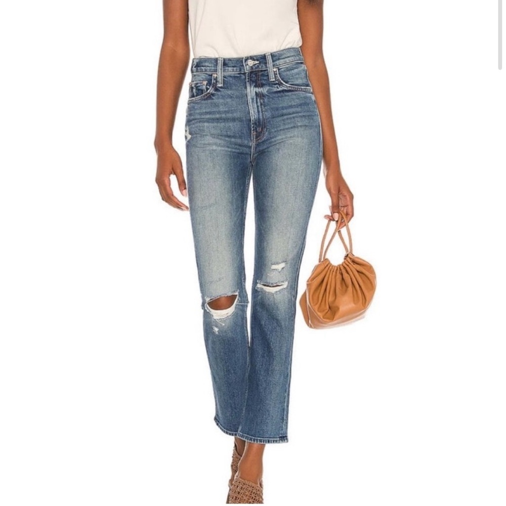 Women's Mother high waisted rider ankle jeans size 25
